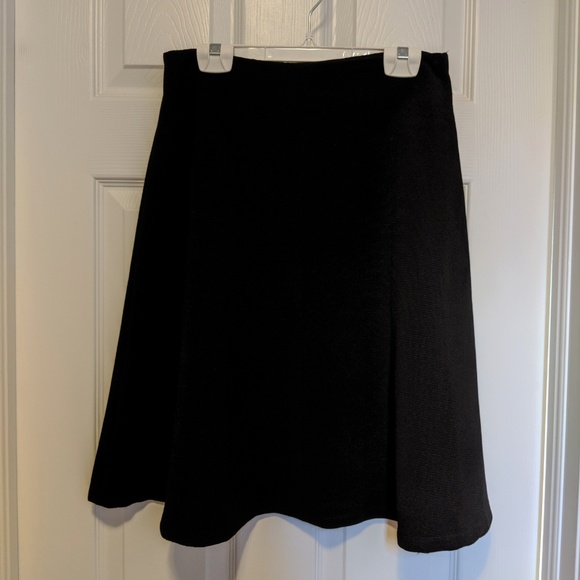 Knee Length Black Skirt - Picture 2 of 2